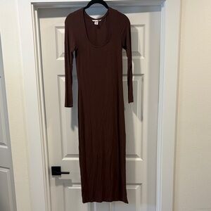 Victoria's Secret Brown Maxi Dress